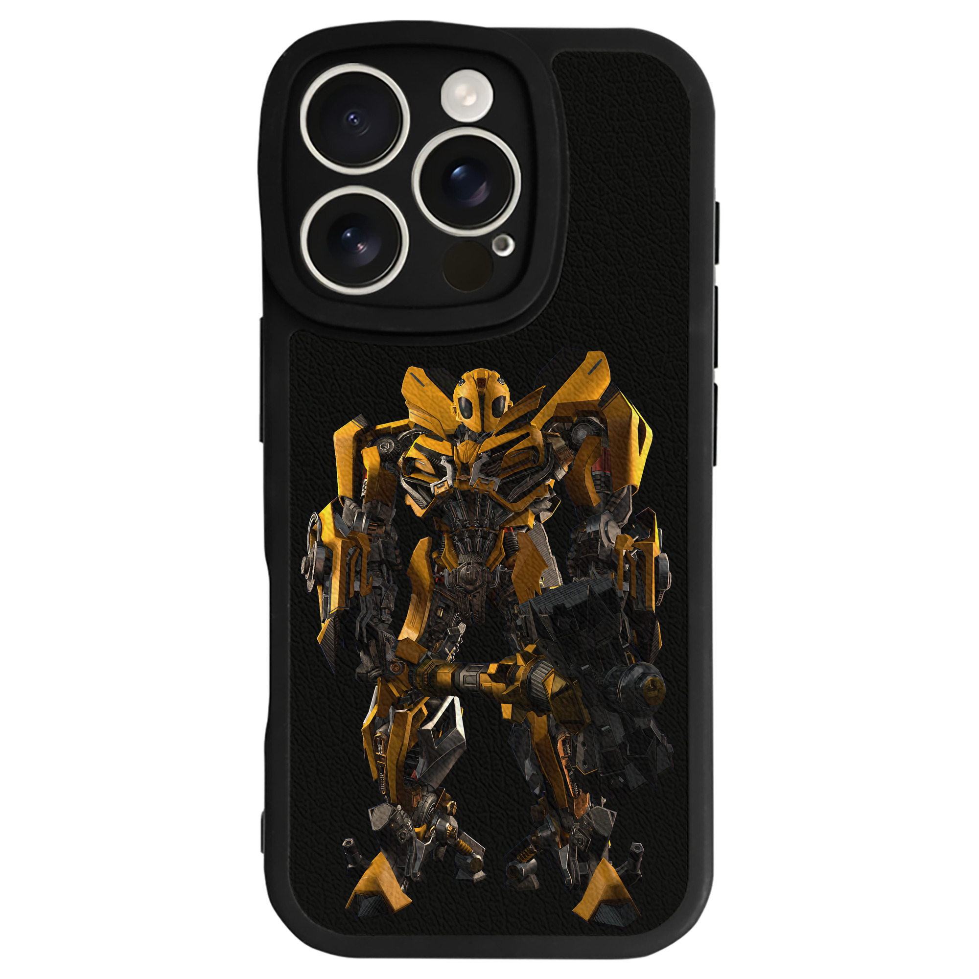 （画像用） Transformers トランスフォーマー 【iPhone 16シリーズ対応】シリコンスマホケース（レザー調） 材質：シリコン